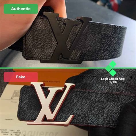 louis vuitton damier belt fake vs real|louis vuitton belt cheap real.